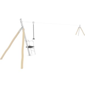 Tyrolienne Simple Robinier